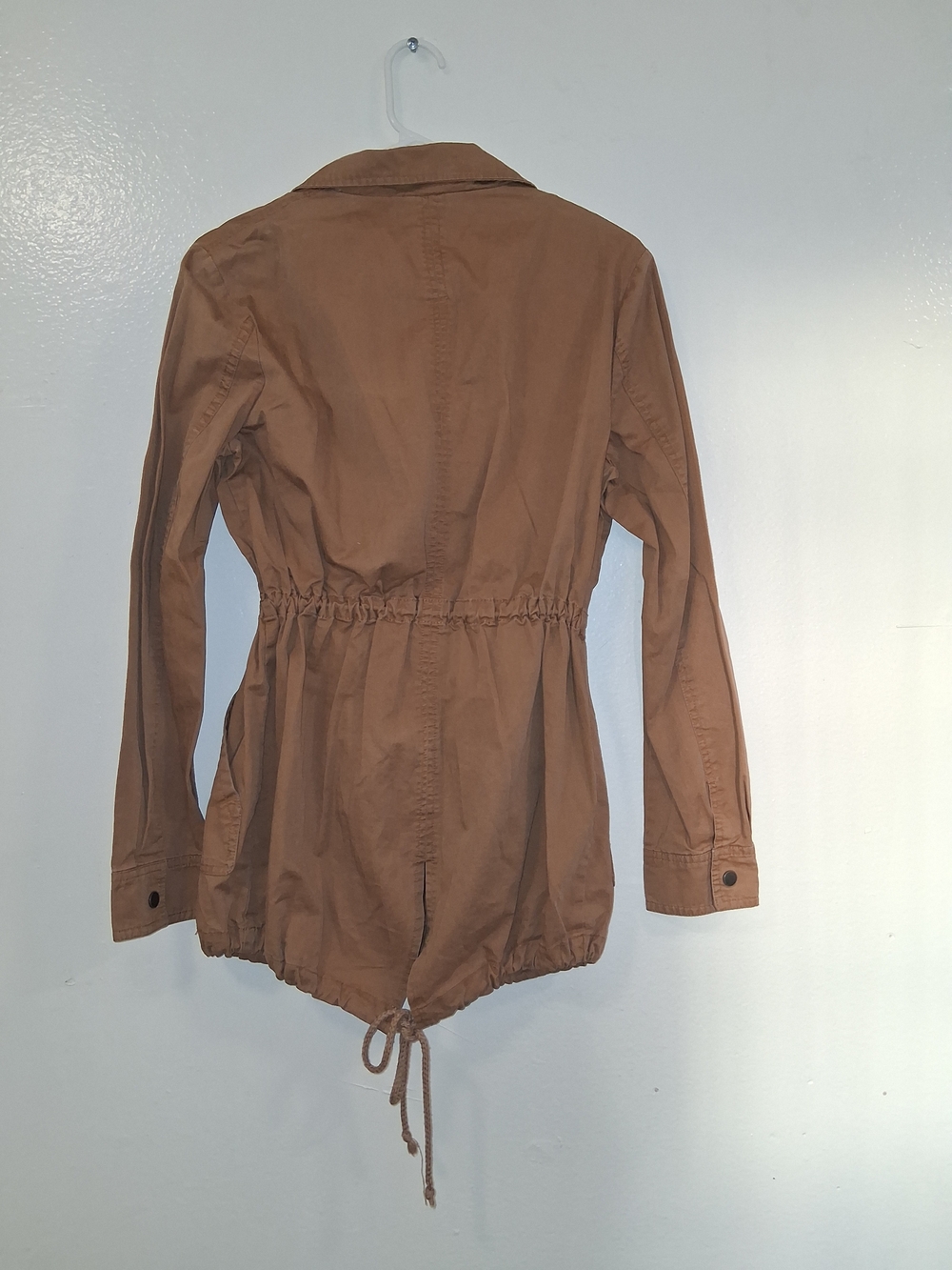 Forever 21 Tan Drawstring Utility Jacket - Picture 2 of 2